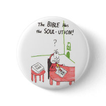 soul-ution = animated funny church sayings buttons