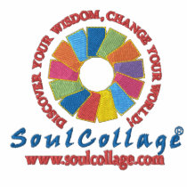 SoulCollage® Embroidered Ladies Sherpalined Hoodie embroidered shirts