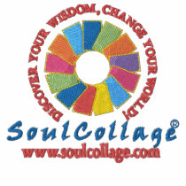 SoulCollage® Embroidered Ladies Zip Hoodie embroidered shirts
