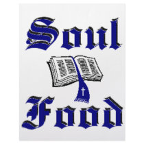 Soulfood Dark Blue Design letterhead