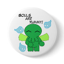 Souls are Yummy! Button