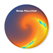 Sound Current Noise Pollution Magnet by soundcurrentproducts Sound Current Noise Pollution Magnet