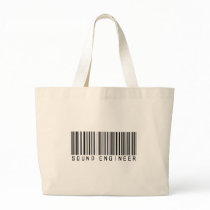 Sound Engineer Bar Code bags