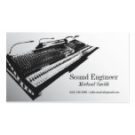 Sound Engineer Business Card