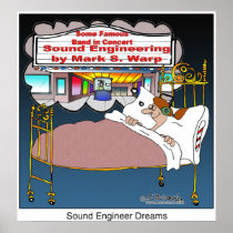 Sound Engineer Dream Poster