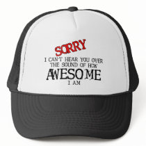 Sound of Awesome Funny Hat Cap Humor