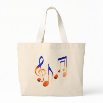 Sound of Music - Dancing Symbols bags