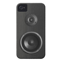 Sound Speaker Funny Music iPhone4 CaseMate case iPhone 4 Case-Mate Case