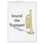 Sound the Trumpet Greeting Card
