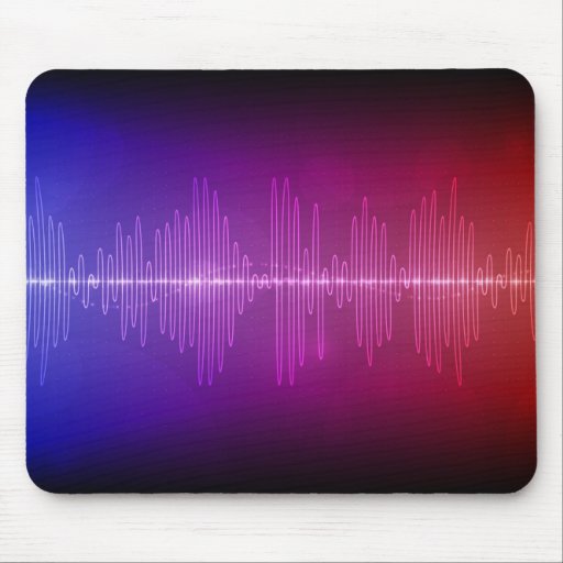 Sound Wave Mouse Mats