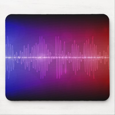 sound wallpaper. Sound Wave Mouse Mats by