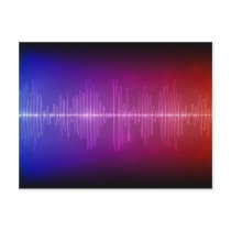 Sound Wave postcards