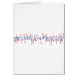 Sound Waves - DJ, Disc Jockey, Djing Music cards