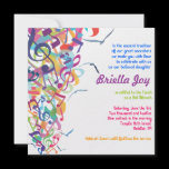 SOUNDS OF THE TORAH Bat Bar Mitzvah Invitation