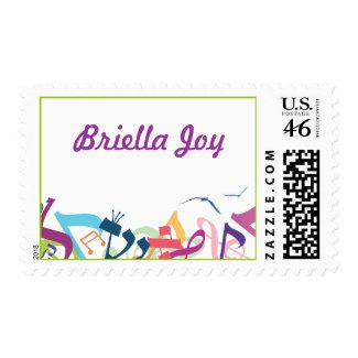 SOUNDS OF THE TORAH Bat Bar Mitzvah Stamp