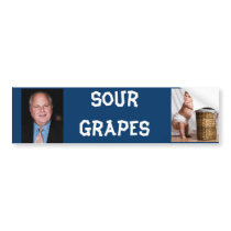 Sour Grapes Rebublicans Bumper Sticker