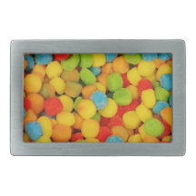 Sour Soft Candies Belt Buckle