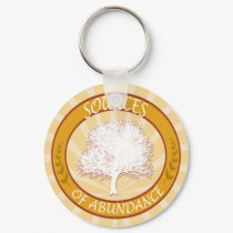 Sources of Abundance Keychain
