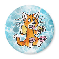Sourpuss Refrigerator Magnet