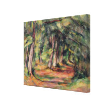 Sous-bois  1890-94 gallery wrapped canvas