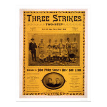 Sousa Baseball Team Music 1902 posters