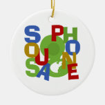 Sousaphone Photo Ornaments
