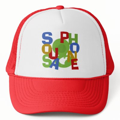 Sousaphone Scramble trucker hats