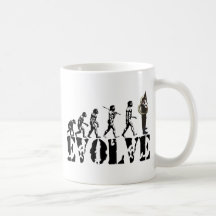 Sousaphone Tuba Tubas Evolution Musical Art Coffee Mugs