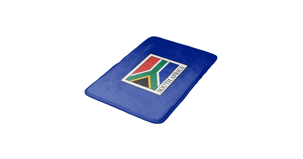 South Africa Bath Mat Zazzle