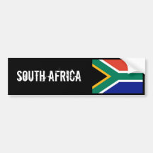 South Africa bumber sticker Bumper Stickers