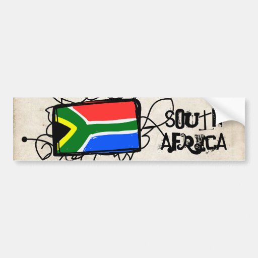 South Africa Bumper Sticker Zazzle