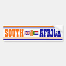 South Africa Bumper Stickers