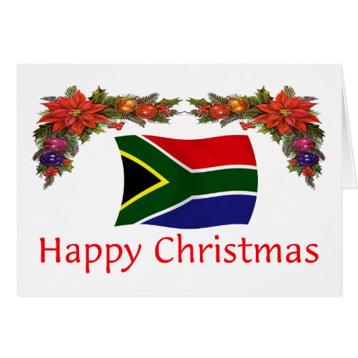 South Africa Christmas Greeting Card Zazzle