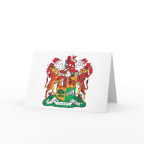 South Africa Coat of Arms (1932) Greeting Card by FlagTshirts South Africa Coat of Arms (1932) Greeting Card