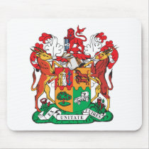 South Africa Coat of Arms (1932) Mousepad by FlagTshirts South Africa Coat of Arms (1932) Mousepad