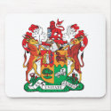 South Africa Coat of Arms (1932) Mousepad