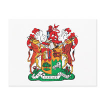 South Africa Coat of Arms (1932) Postcard by FlagTshirts South Africa Coat of Arms (1932) Postcard