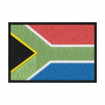 South Africa Embroidered Hooded Sweatshirt