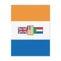 South Africa Flag 1928 Post Card