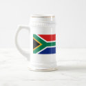 South Africa Flag and Map Mug by FlagAndMap South Africa Flag and Map Mug