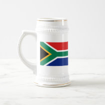 South Africa Flag and Map Mug