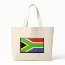 South Africa Flag Canvas Bags