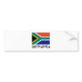 South Africa Flag Bumper Sticker