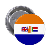South Africa Flag Button