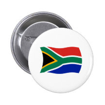 South Africa Flag Button