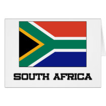 South Africa Flag Cards