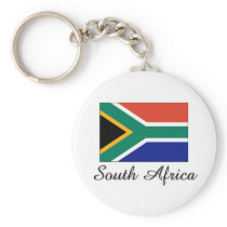 South Africa Flag Design Keychain