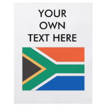 South Africa Flag flyers by flagshirts South Africa Flag flyers