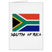 South Africa Flag cards