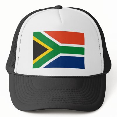 South Africa Flag Hat by